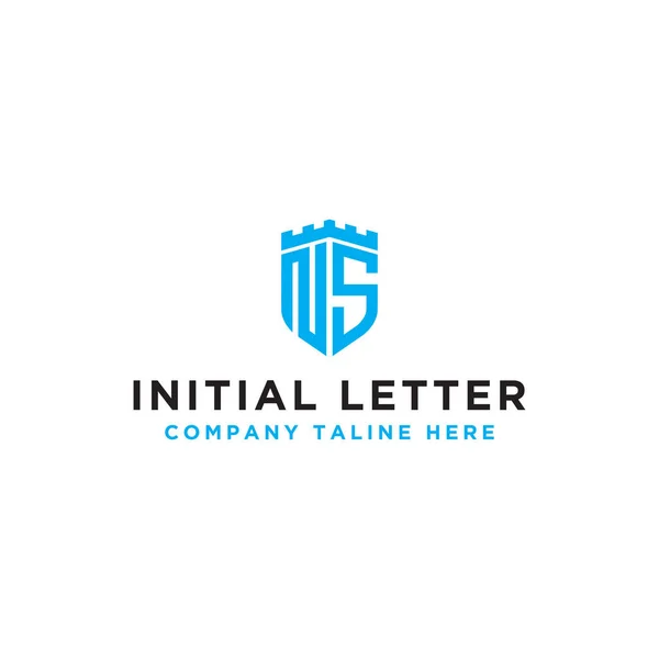 Logo Design Ispirazione Aziende Dalle Lettere Iniziali Dell Icona Logo — Vettoriale Stock