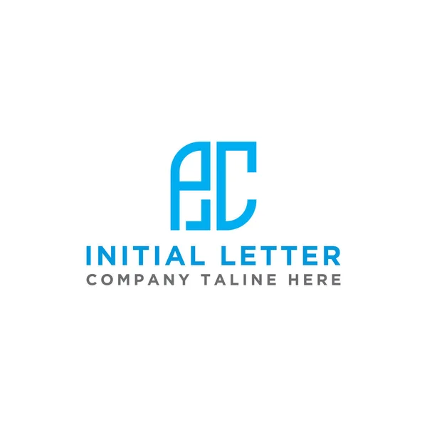 Design Logo Inspirant Pour Les Entreprises Partir Des Lettres Initiales — Image vectorielle