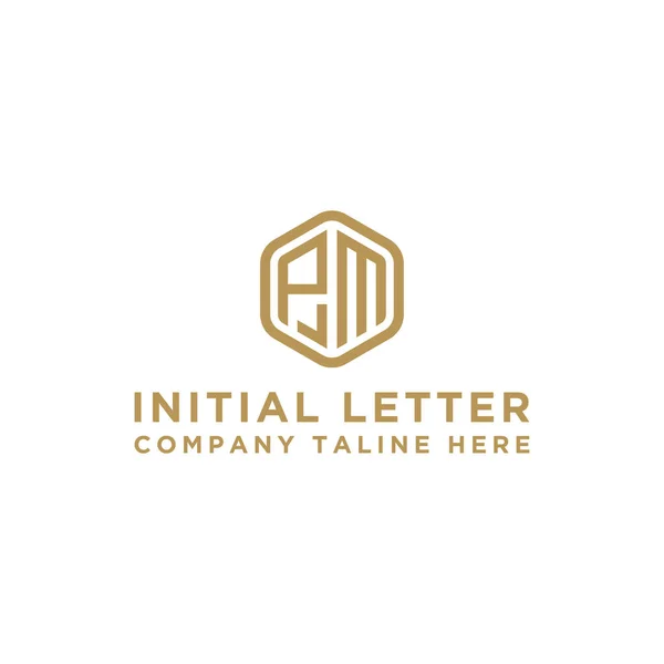 Ispirazione Progettazione Del Logo Aziende Dalle Lettere Iniziali All Icona — Vettoriale Stock