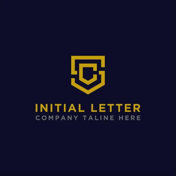 Inspiring Logo Designs Companies Initial Letters Logo Icons Vectors — Stock Vector