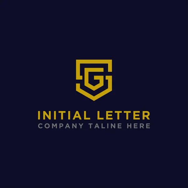 Logo Design Inspiration Companies Initial Letters Logo Icon Vector — Stock Vector