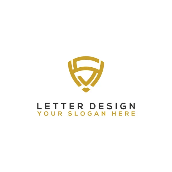 Логотип Дизайн Вдохновение Компаний Начальных Букв Логотипа Значок Vector — стоковый вектор