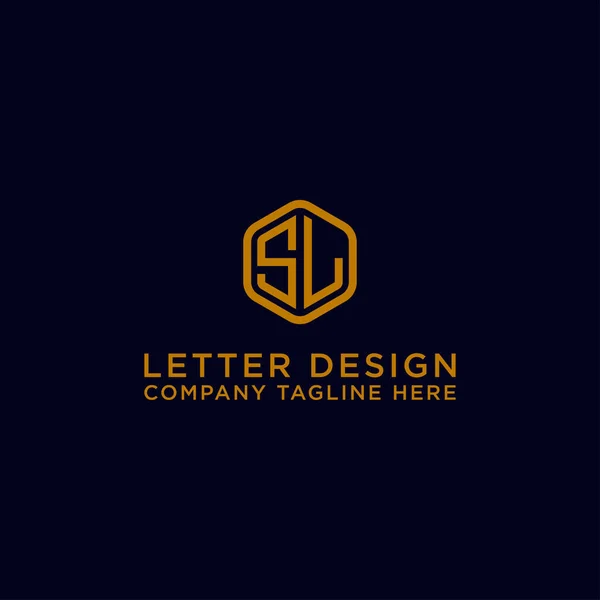 Logo Design Inspiration Pour Les Entreprises Partir Des Lettres Initiales — Image vectorielle