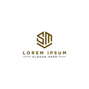 Inspiring company logo designs from the initial letters of the SM logo icon. -Vectors clipart
