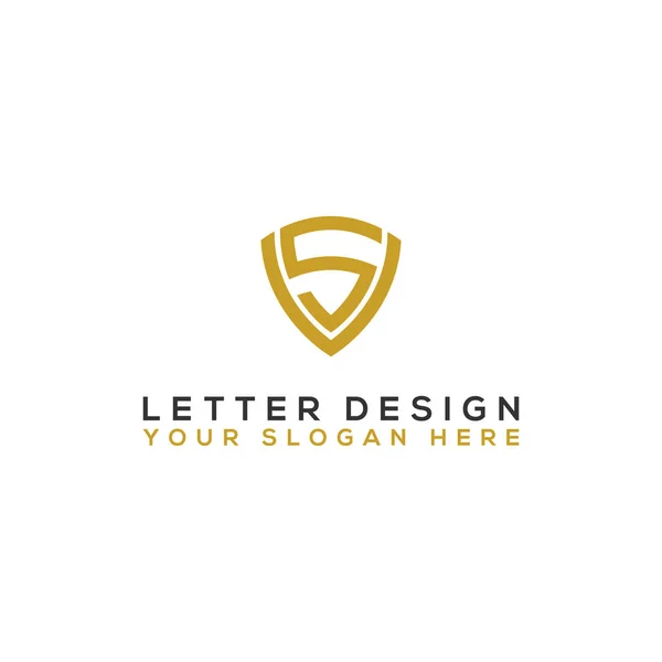 Logo Design Inspiration Companies Initial Letters Logo Icon Vector — Stock Vector