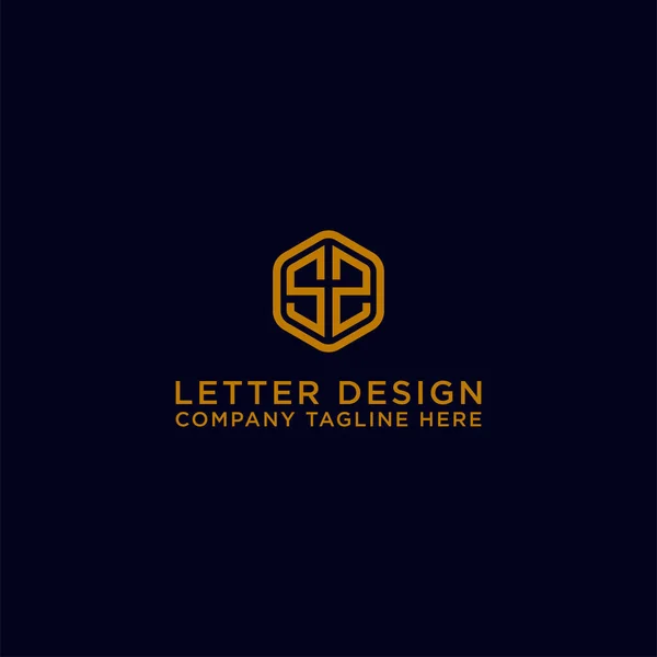 Letter Počáteční Návrh Ikon Loga Monogram Vektorová Inspirace — Stockový vektor