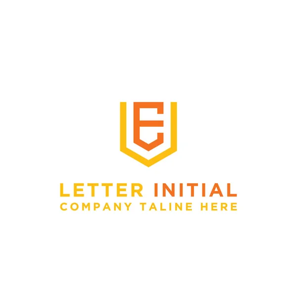 Logo Design Ispirazione Aziende Dalle Lettere Iniziali Dell Icona Del — Vettoriale Stock