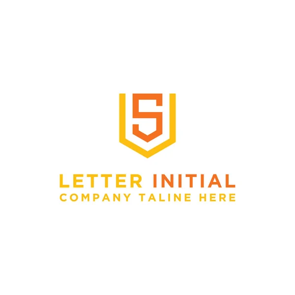 Logo Design Ispirazione Aziende Dalle Lettere Iniziali Dell Icona Logo — Vettoriale Stock