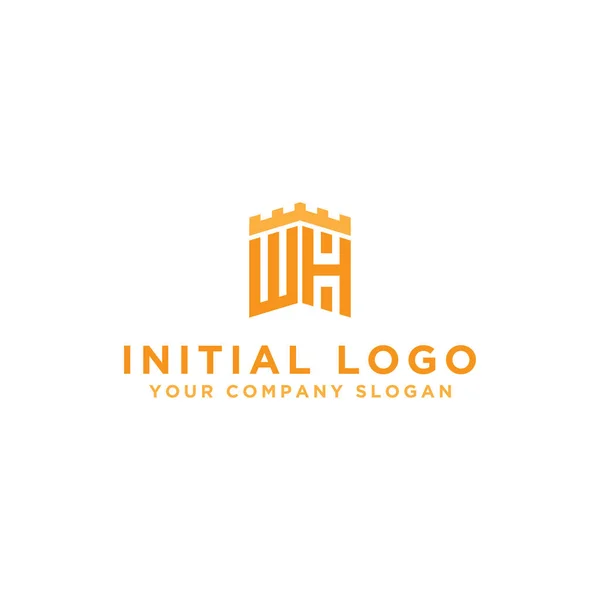 Inspiração Design Logotipo Para Empresas Partir Das Letras Iniciais Ícone — Vetor de Stock