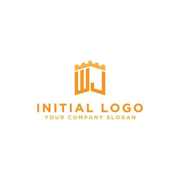 Letras Ícone Inicial Design Logotipo Inspiração Monograma Vetor — Vetor de Stock