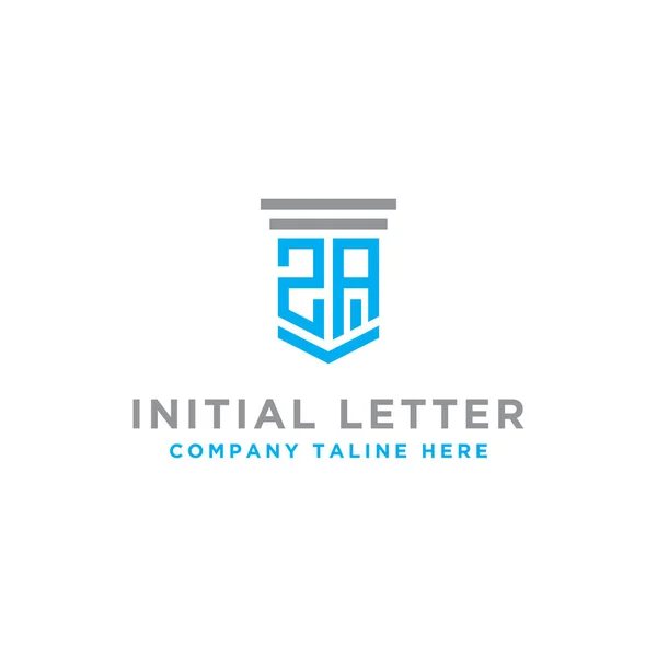 Ispirazione Design Logo Monogram Azienda Dalla Lettera Iniziale Dell Icona — Vettoriale Stock