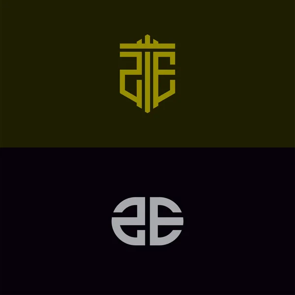 Inspiracji Projektowej Logo Monogramu Dla Firmy Początkowej Litery Ikony Logo — Wektor stockowy