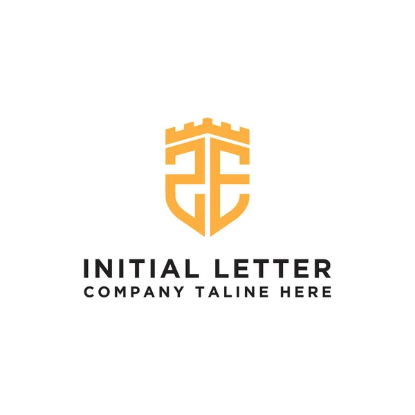 Inspiración Diseño Logotipo Monograma Para Empresa Partir Letra Inicial Del — Vector de stock