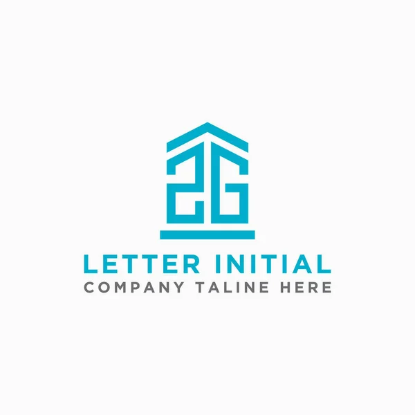 Ispirazione Design Logo Monogram Azienda Dalla Lettera Iniziale Dell Icona — Vettoriale Stock