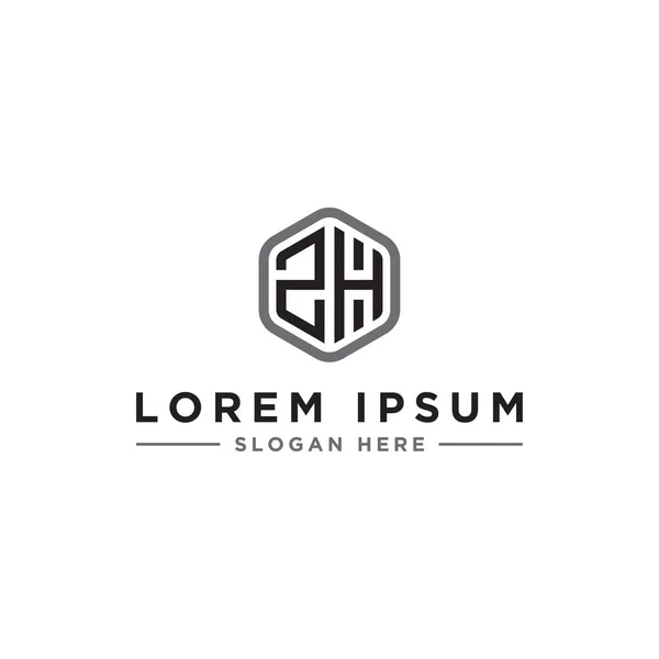 Inspiration Design Logo Monogramme Pour Entreprise Partir Lettre Initiale Icône — Image vectorielle