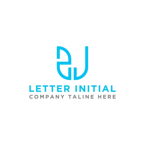 Ispirazione Design Logo Monogram Azienda Dalla Lettera Iniziale Dell Icona — Vettoriale Stock