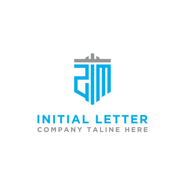 Inspiración Diseño Logotipo Del Monograma Para Empresa Partir Letra Inicial — Vector de stock