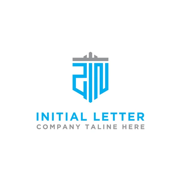 Inspiração Design Logotipo Monograma Para Empresa Partir Letra Inicial Ícone — Vetor de Stock