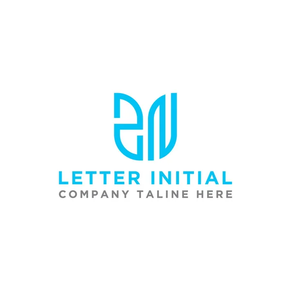 Ispirazione Design Logo Monogram Azienda Dalla Lettera Iniziale Dell Icona — Vettoriale Stock