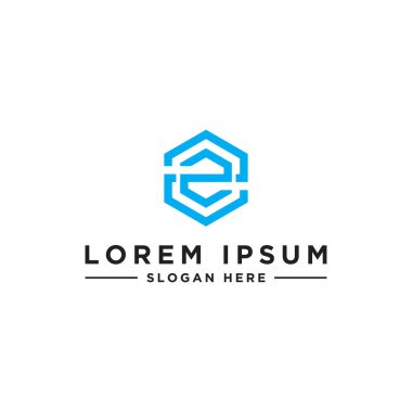 ZZ logo simgesinden ilham veren şirket logosu tasarımları. - Vektörler