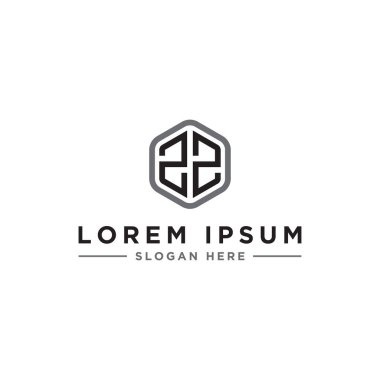 ZZ logo simgesinden ilham veren şirket logosu tasarımları. - Vektörler