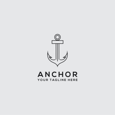 Zarif, modaya uygun, sanatsal logo ikonu sunucusu Logo Tasarımı. - Vektör