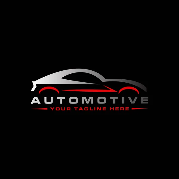 Vector Car Wash Logo Auto Automobil Rennwagen Automobildesign Vector — Stockvektor