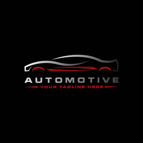 Vector Car Wash Logo Auto Automobil Rennwagen Automobildesign Vector — Stockvektor