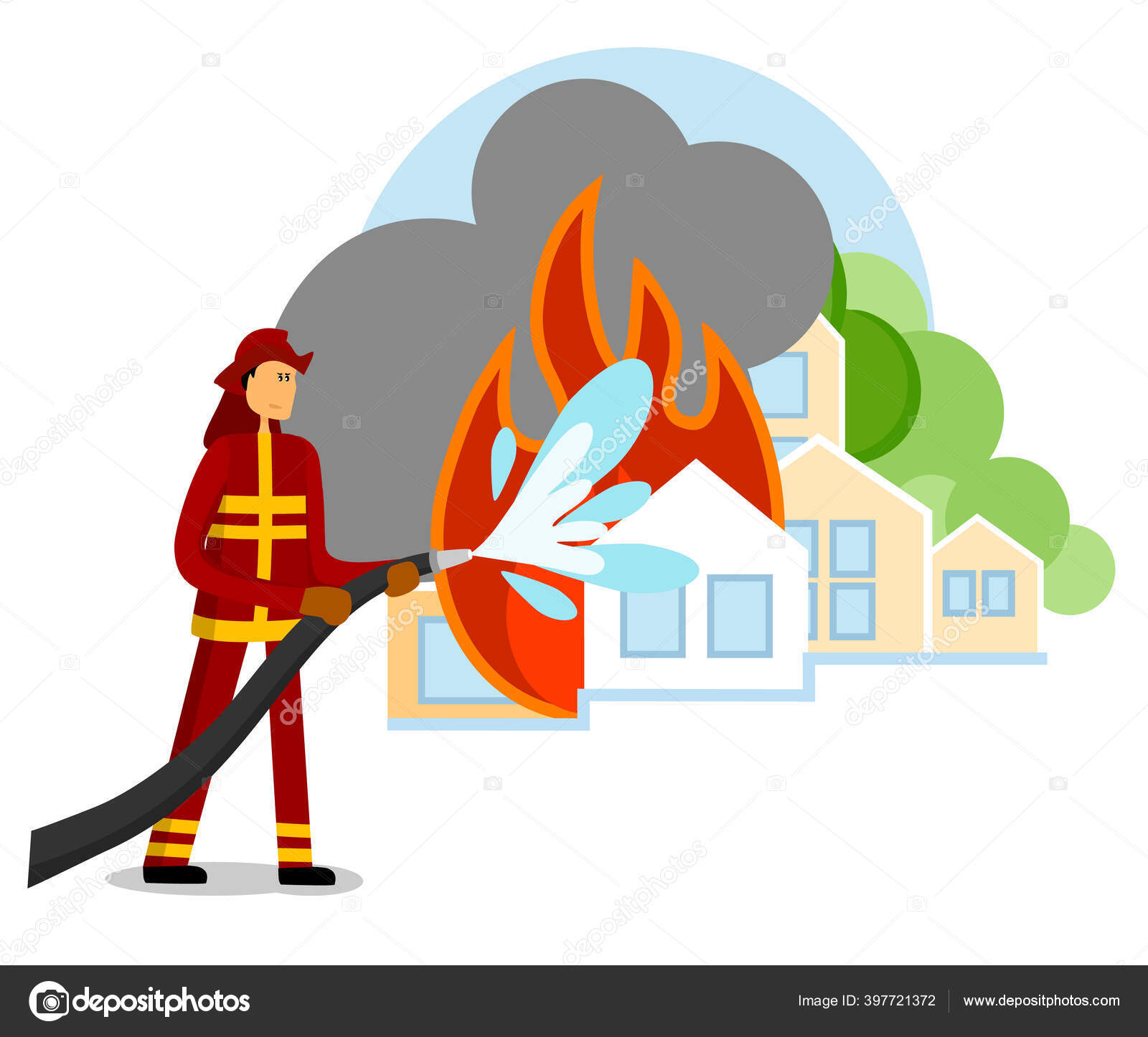 Putting out fire Vector Art Stock Images | Depositphotos Putting out fire Vector Art Stock Images | Depositphotos