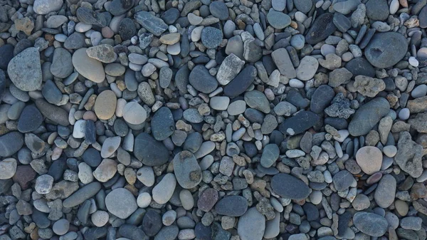 Tło Małych Kamieni Rzecznych — Zdjęcie stockowe