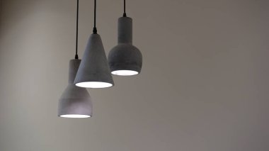 Modern tasarım tavan ışıkları arka plan