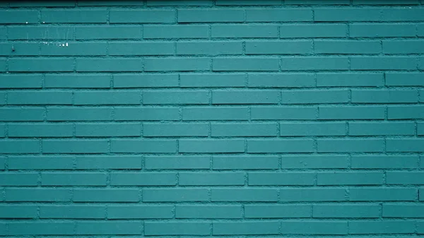 turkuaz mavi tuğla duvar arkaplanı