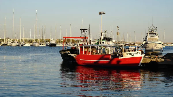 Barco Pesca Atracado Porto — Fotografia de Stock