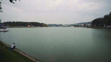Dalat, Vietnam 'da güzel bir göl