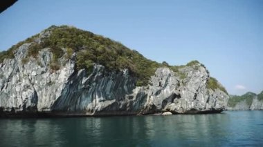 Halong Körfezi Vietnam Panoramik Manzarası