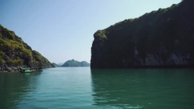 Halong Körfezi Vietnam Panoramik Manzarası