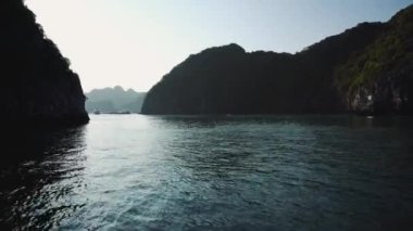 Halong Körfezi Vietnam Panoramik Manzarası