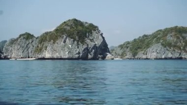 Halong Körfezi Vietnam Panoramik Manzarası