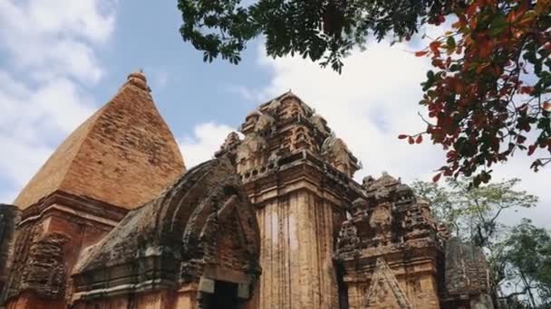 Old ruins in Vietnam, — Stock Video