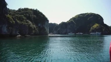 Halong Körfezi Vietnam Panoramik Manzarası