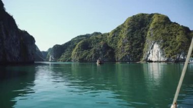 Halong Körfezi Vietnam Panoramik Manzarası