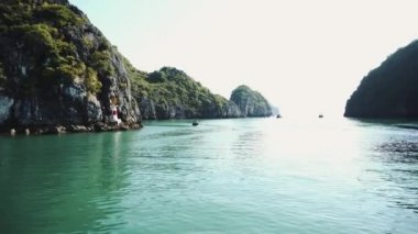 Halong Körfezi Vietnam Panoramik Manzarası
