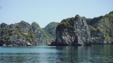 Halong Körfezi Vietnam Panoramik Manzarası