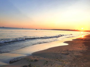 Turizm için beauiful hindi sahili manzarası