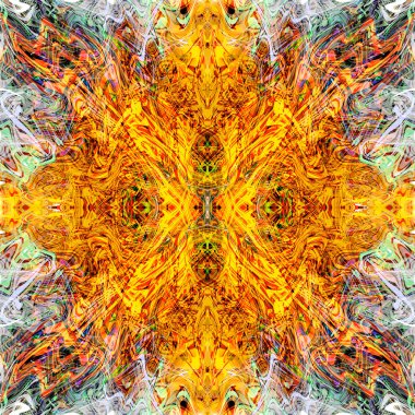 Renkli soyut ve Fraktallar sorunsuz doku