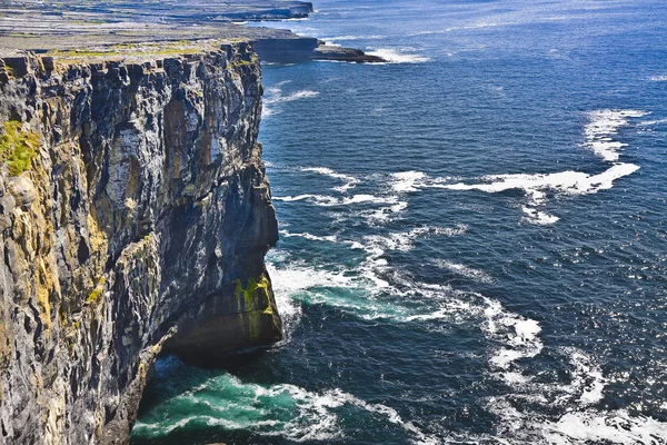 Irländska Landskapet Norra Irland Med Irländska Klippor Aran Island Irland — Stockfoto