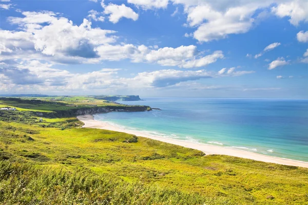 Ирландский Пейзаж Северной Ирландии County Antrim United Kingdom — стоковое фото