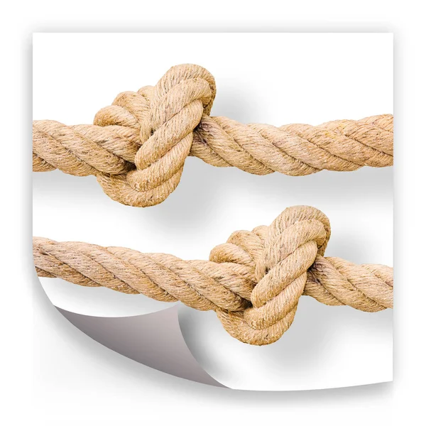 Untie Knots Problem Solving Concept Image — Stock Photo, Image