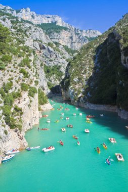 Verdon Gorges (Avrupa-Fransa denilen en büyük Avrupa Kanyon-