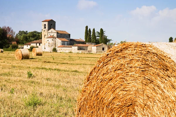 Typical Tuscany Romanesque church — Stock Photo, Image